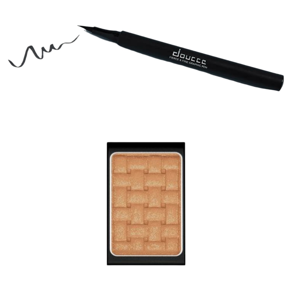 NIB Doucce Freematic Eyeshadow and Fierce & Fine Eyeliner Bundle